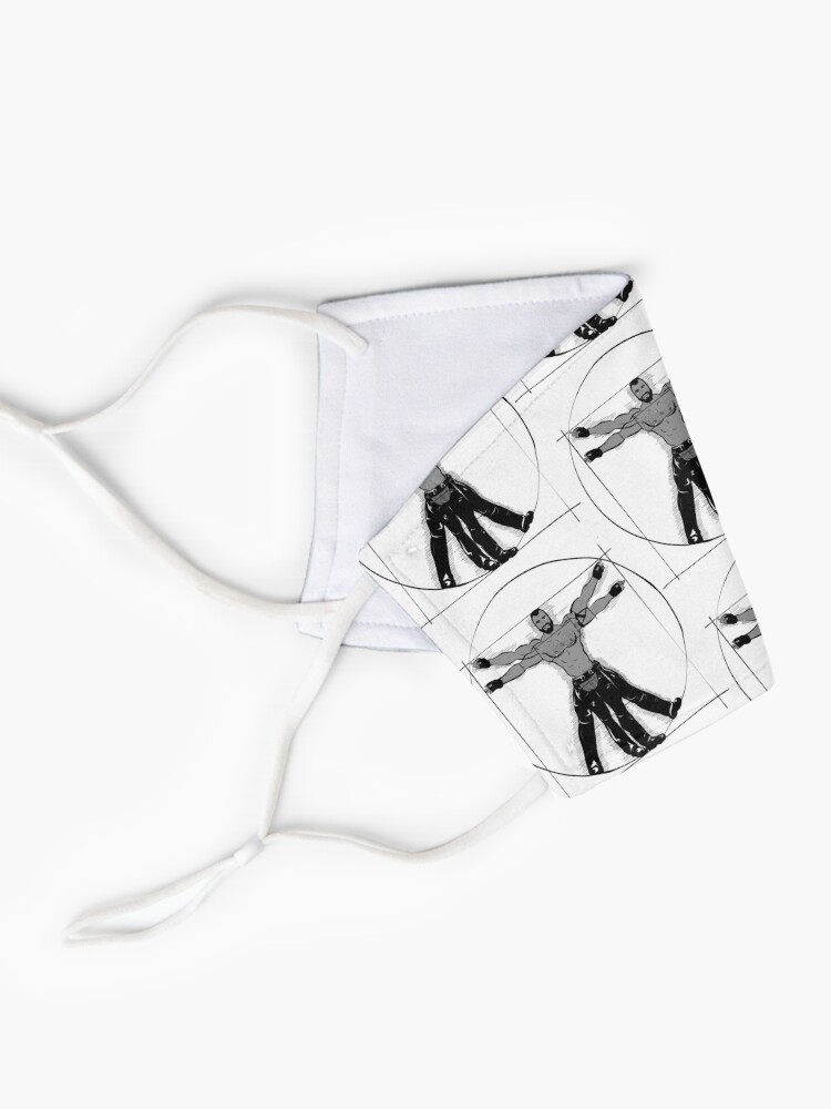 Alternate view of Gay Vitruvian Man Mask