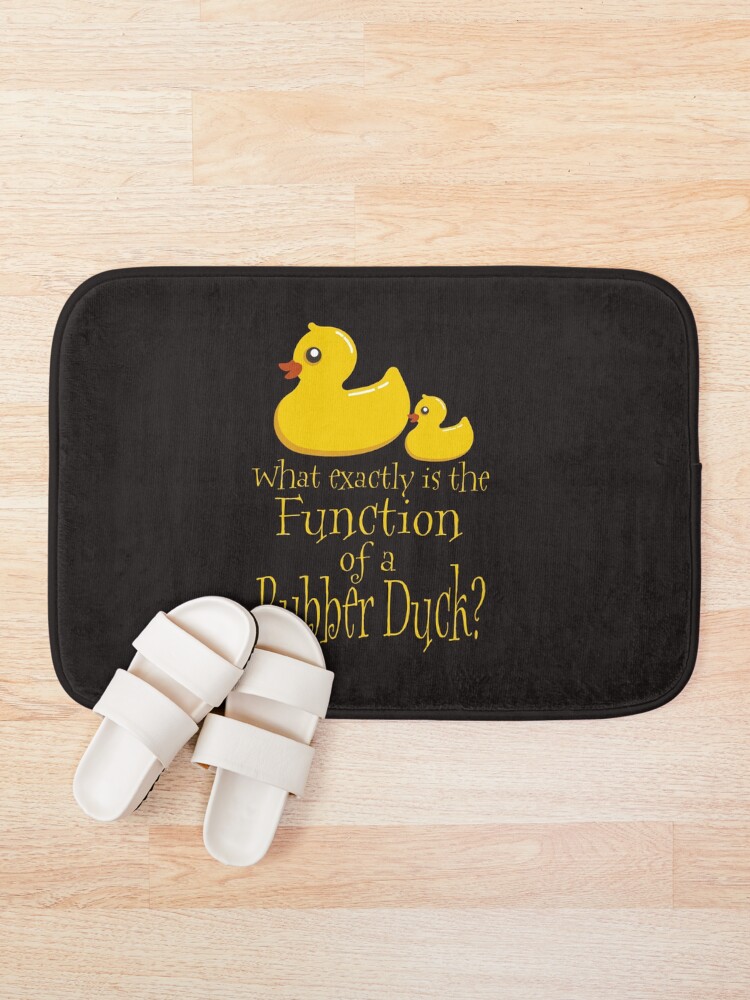 Alternate view of Rubber Ducky Bath Mat