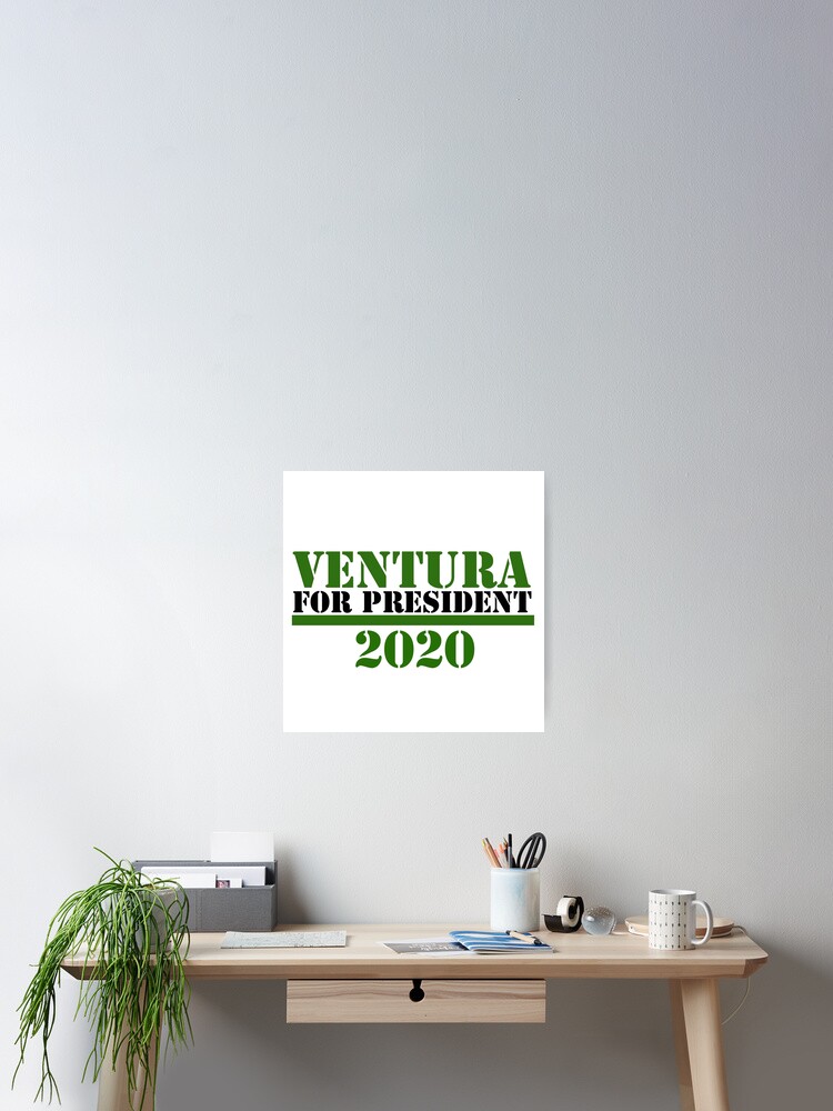 Jesse Ventura Fur Prasident 2020 Poster Von Potholedesigns Redbubble