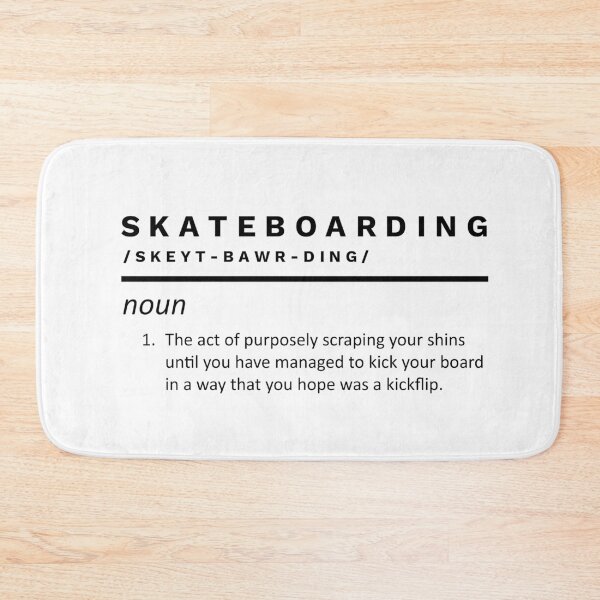Item preview, Skateboarding - Funny Dictionary Explanation designed and sold by Slicki.