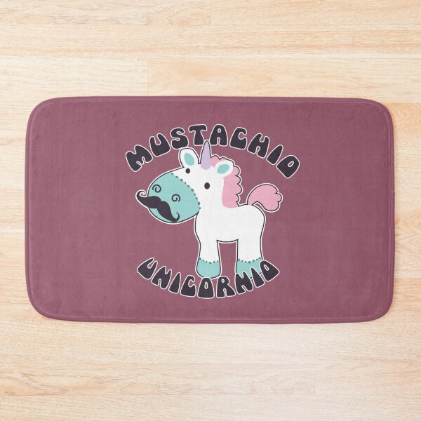 Item preview, Mustachio Unicornio designed and sold by LyddieDoodles.
