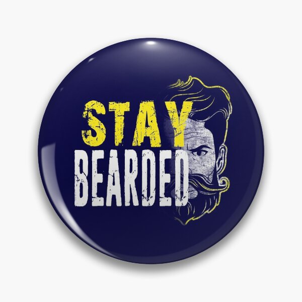 Item preview, Stay Bearded - Funny Beard Humor Father's Day Gift Idea designed and sold by niftee.