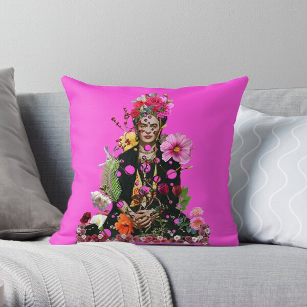 I am my own muse. I am the subject I know best. The subject I want to better. Throw Pillow