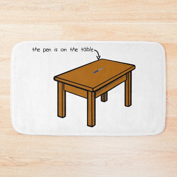 Item preview, The pen is on the table designed and sold by Fabio9605.