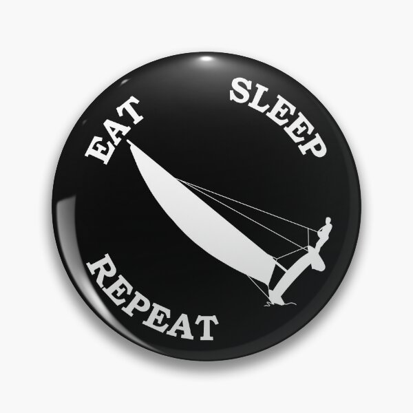 Item preview, Eat Sleep Sailing Repeat designed and sold by der-berliner.