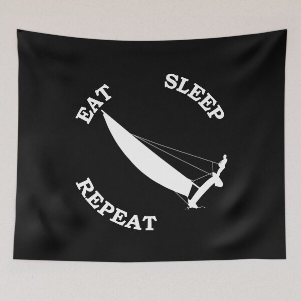 Item preview, Eat Sleep Sailing Repeat designed and sold by der-berliner.