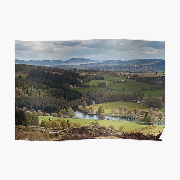 River Glass and Beauly Firth Poster