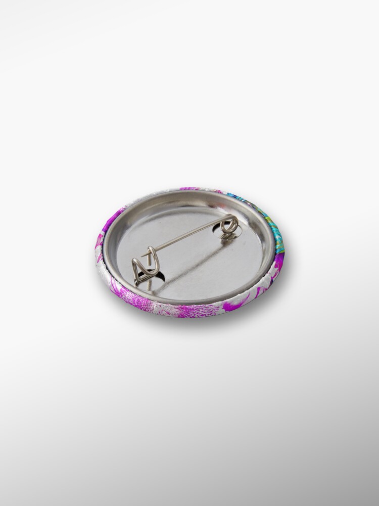 Alternate view of Flower Lovers Gift - Neon Bouquet Design Pin
