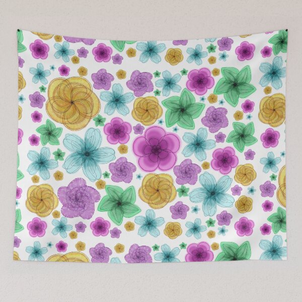 Item preview, Flower - flowered pattern - Spring style designed and sold by SketchyDuette.
