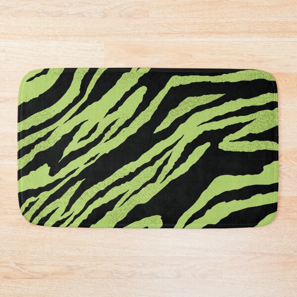 Item preview, Funky, Quirky Green and Black Tiger Pattern designed and sold by yougalore.
