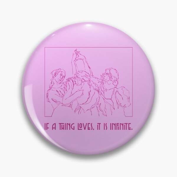 Item preview, If A Thing Loves, It Is Infinite. designed and sold by retro87tee.
