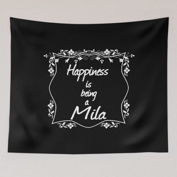 Item preview, Happiness is being a Mila designed and sold by rodmendonca.