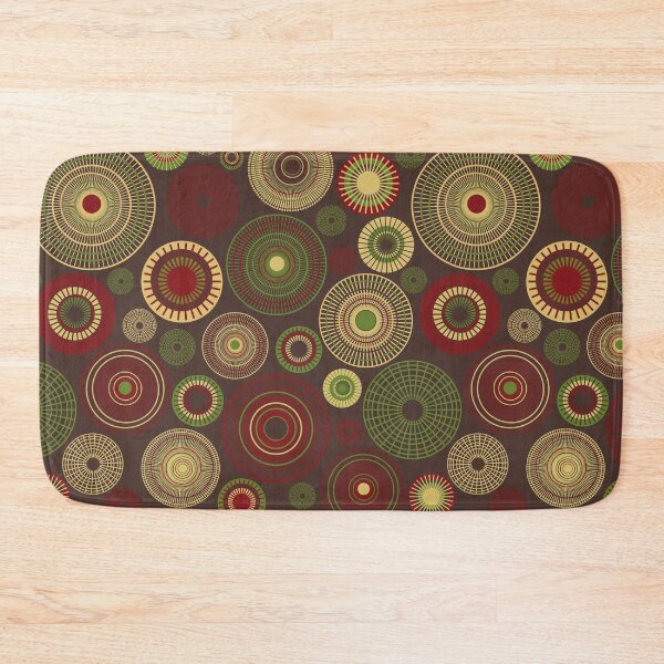 Item preview, concentric circles dark brown designed and sold by colorofmagic.