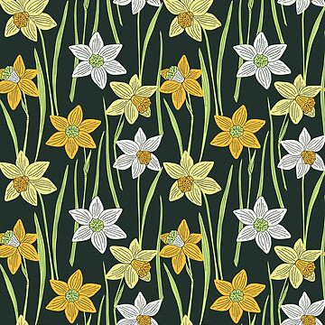 Artwork thumbnail, Daffodils pattern by olgart