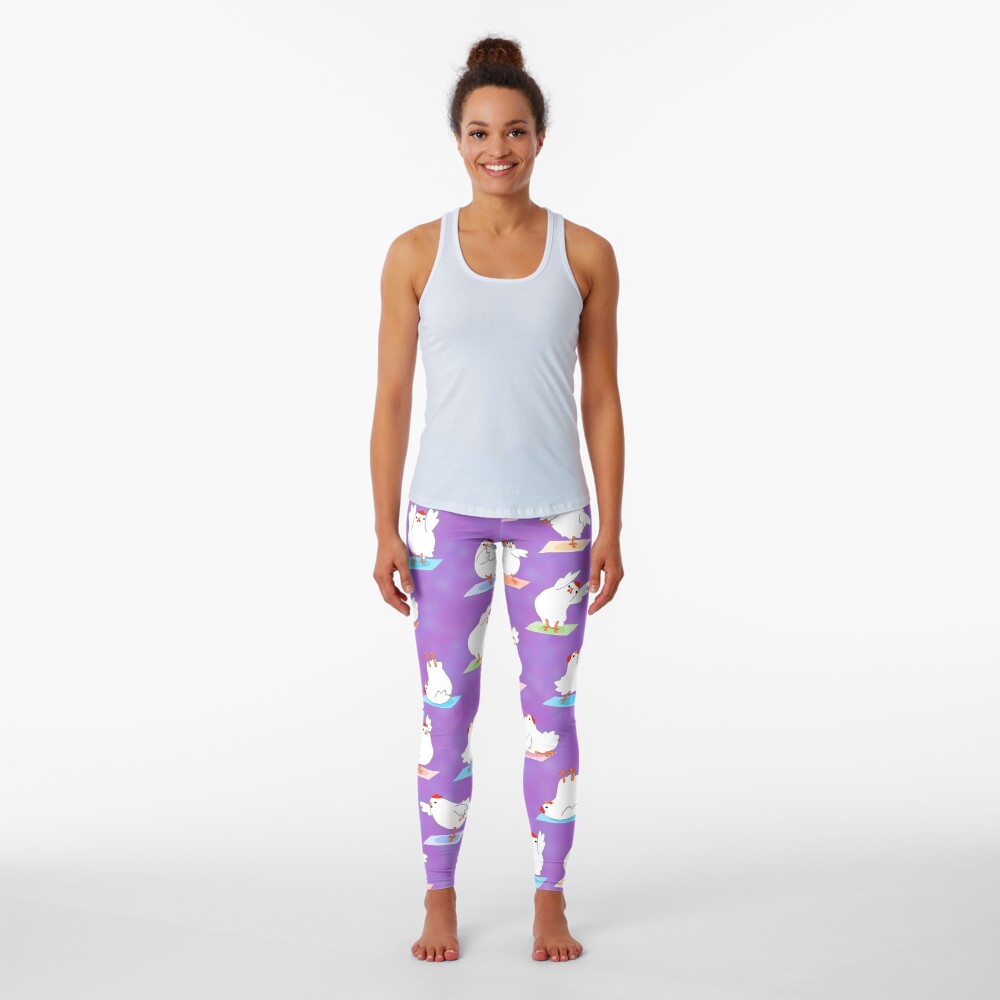 Chicken Yoga Leggings