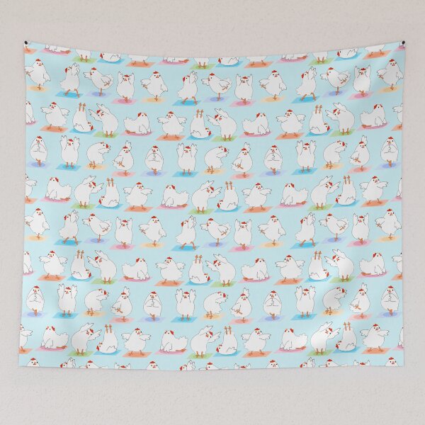 Item preview, Chicken Yoga designed and sold by LyddieDoodles.
