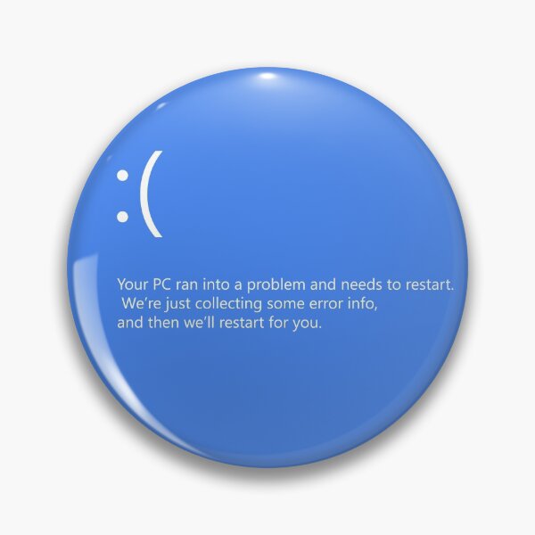 Item preview, Blue screen Win10 (white words) designed and sold by Fabio9605.