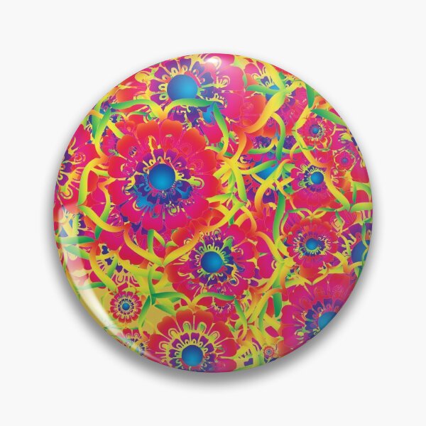 Item preview, Colorful floral artwork designed and sold by Gaspar Avila.
