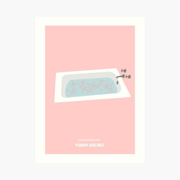 PANAM AIRLINES ( Catch Me If You Can ) Art Print