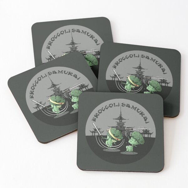 Item preview, Broccoli Samurai Funny Vegetable Sword Play Graphic Gift designed and sold by T-minus.