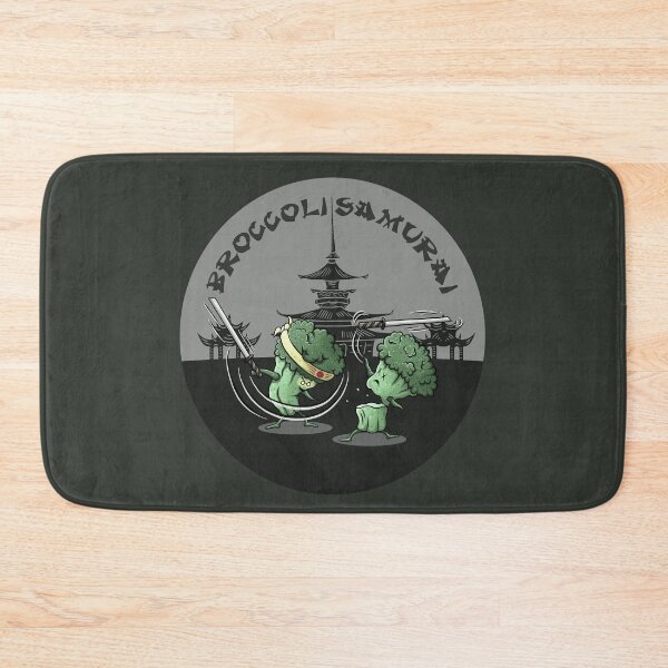 Item preview, Broccoli Samurai Funny Vegetable Sword Play Graphic Gift designed and sold by T-minus.