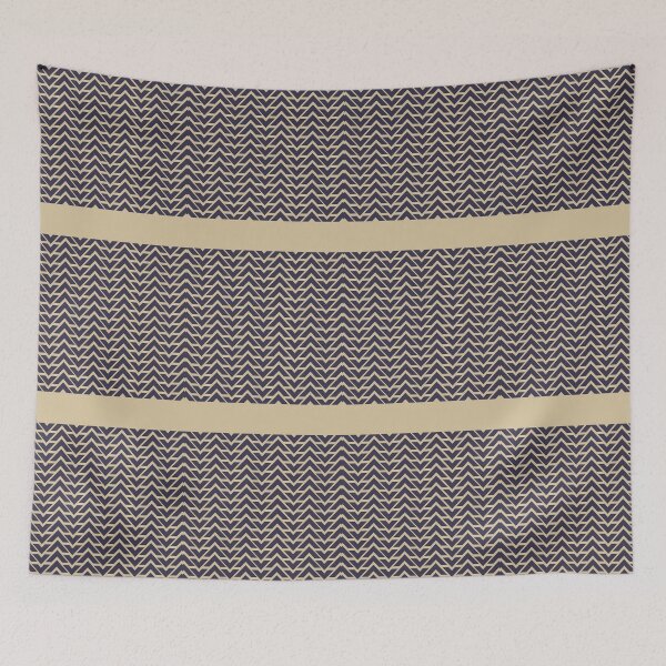 Item preview, Striking Blue Grey and Beige Triangular Design designed and sold by cgroenewald.