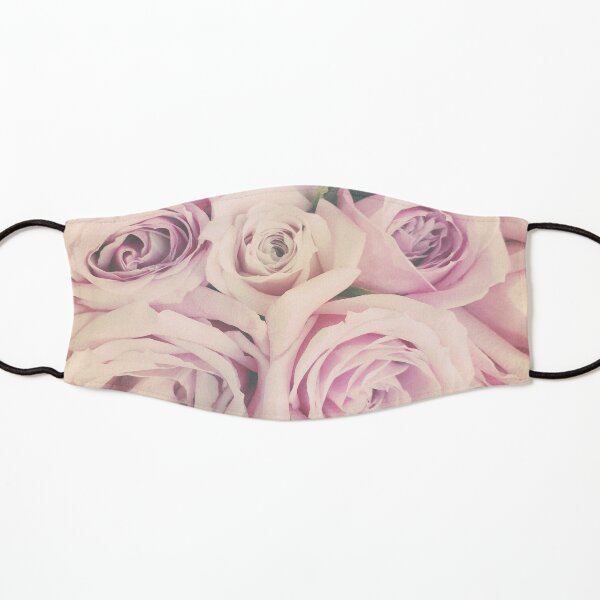 Gift for Gardener - Pink Rose Blush Pastel Gift - Floral Present Kids Mask