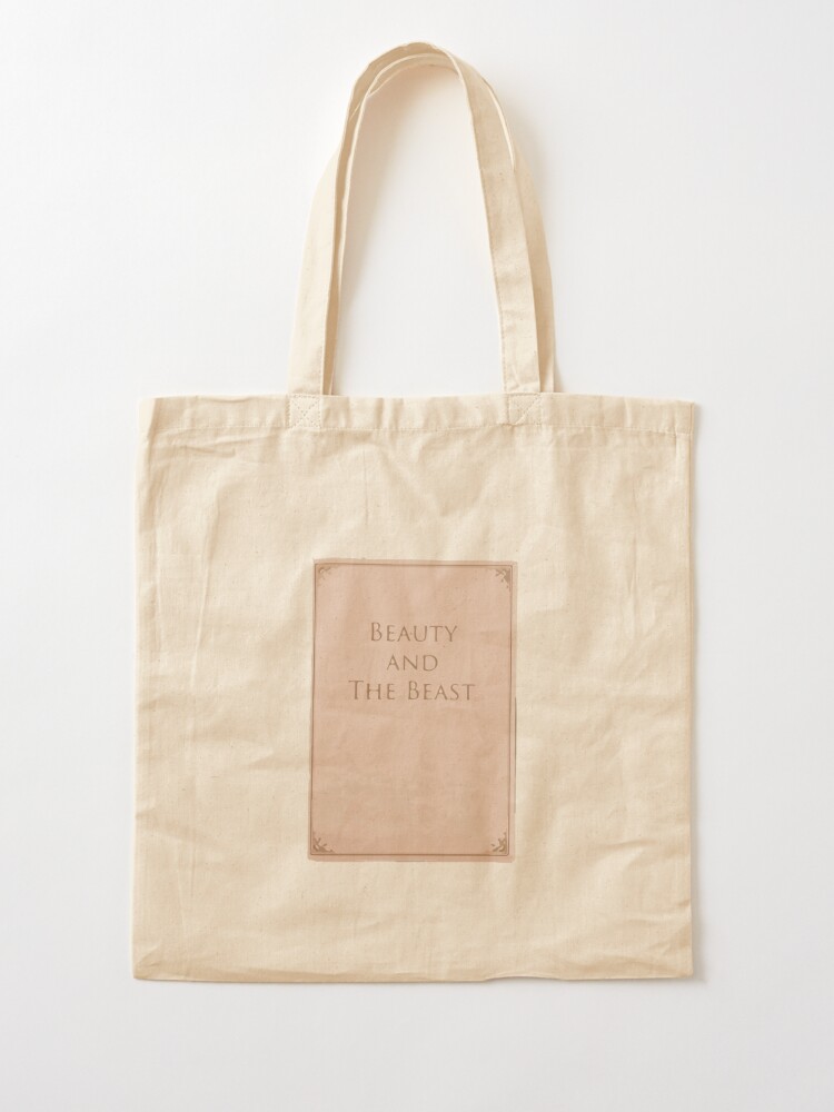 Beauty and Beast Book Tote Bag