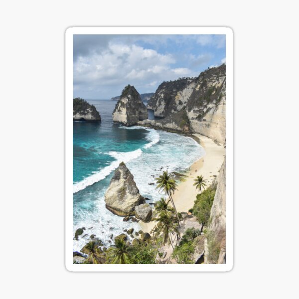 Diamond Beach Nusa Penida Sticker