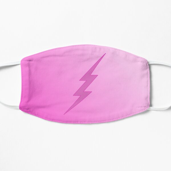 Pink Flash Superhero Flat Mask