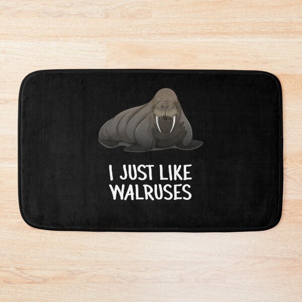 Item preview, I Just Like Walruses Funny Walrus Animal Design Outfit Awesome Gift For Girls Boys Walrus Lovers designed and sold by FunnySunny T-Shirts.