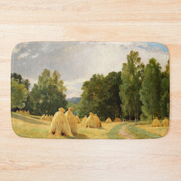 Item preview, Haystacks, Preobrazhenskoe by Ivan Shishkin, 1890 designed and sold by Irina Polyanskaya.
