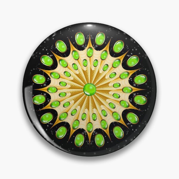 Item preview, Mandala Emeralds and Gold  designed and sold by BluedarkArt.