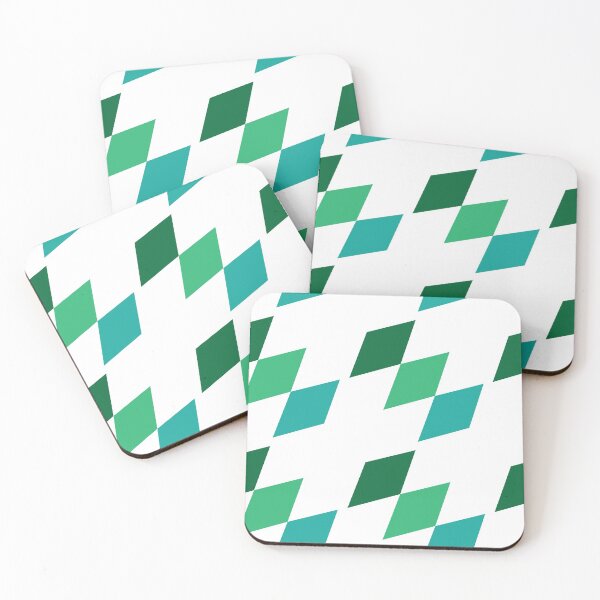 Artikelvorschau, Harlekin Grün - Weiß entworfen und verkauft von MejosoDesign.