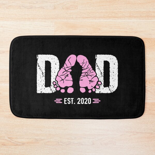 Item preview, First Time Dad Mens Dad Girl Est 2020 designed and sold by inkedtee.