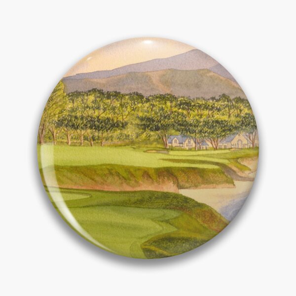 Item preview, Pebble Beach Golf Course Holes 9 and 10 designed and sold by William Holkham.