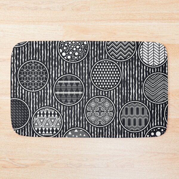 Item preview, BLACK WHITE PATTERN designed and sold by MallsD.