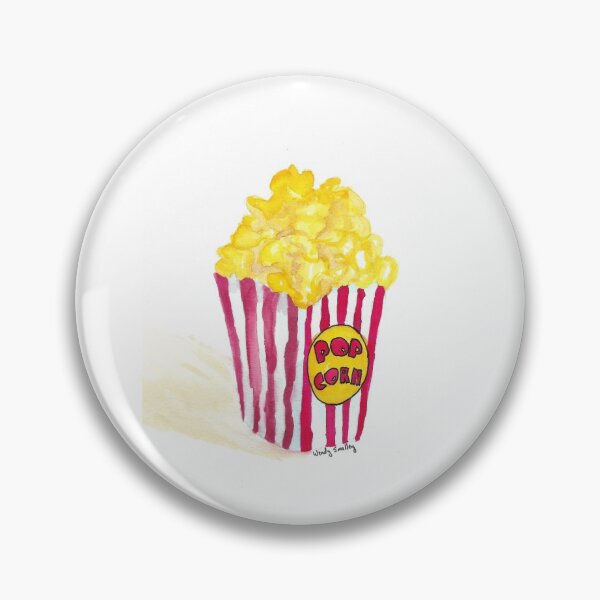 Item preview, Watercolor popcorn  designed and sold by Wendysmalley.