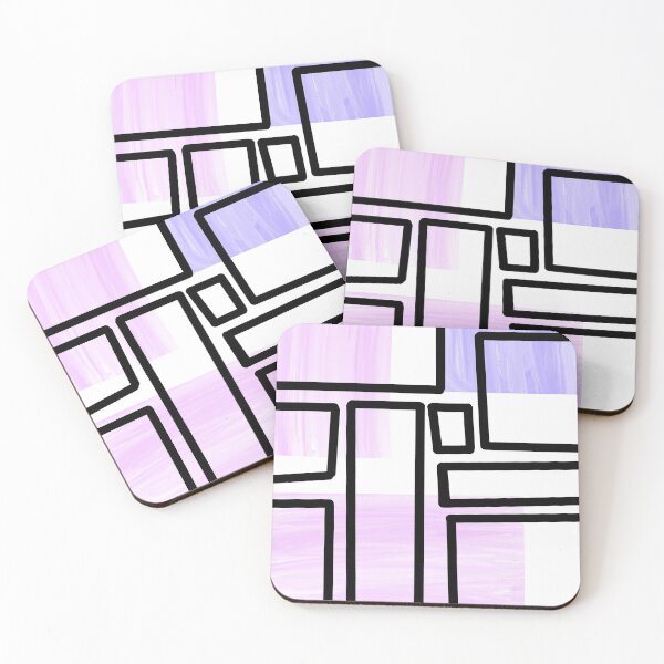 Item preview, blue and purple rectangles || whatthemichelle designed and sold by whatthemichelle.