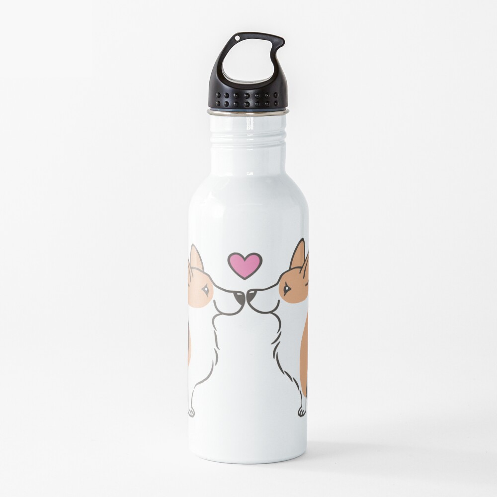 Corgi Love Water Bottle