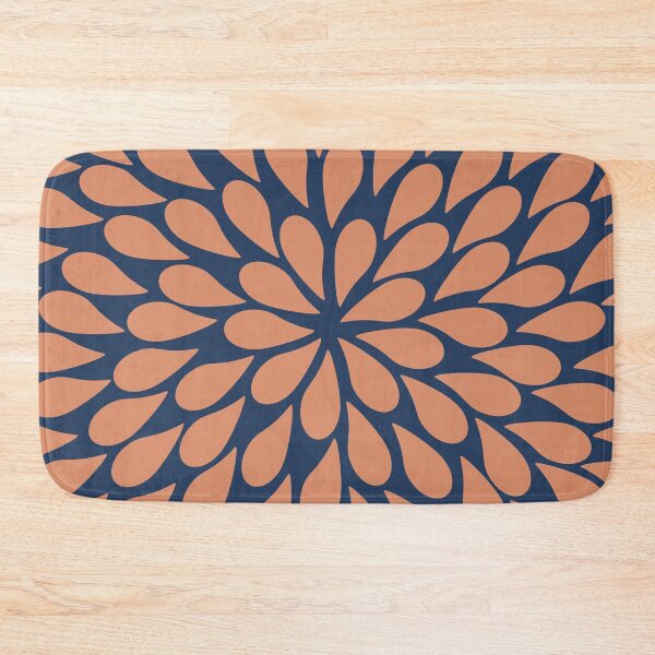 Item preview, Petal Burst - Copper and Navy designed and sold by Klara Acel.