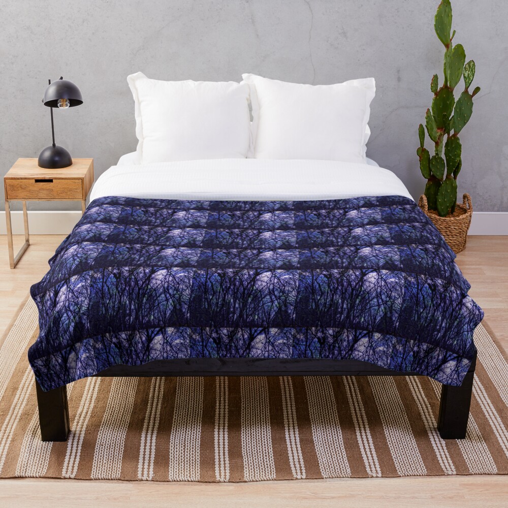 Item preview, Throw Blanket designed and sold by OneDayArt.