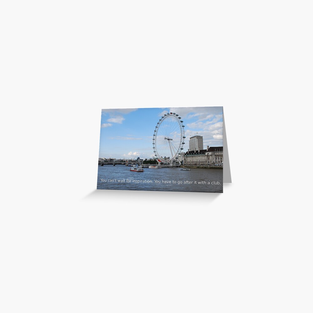 London Eye - Great Britain Greeting Card