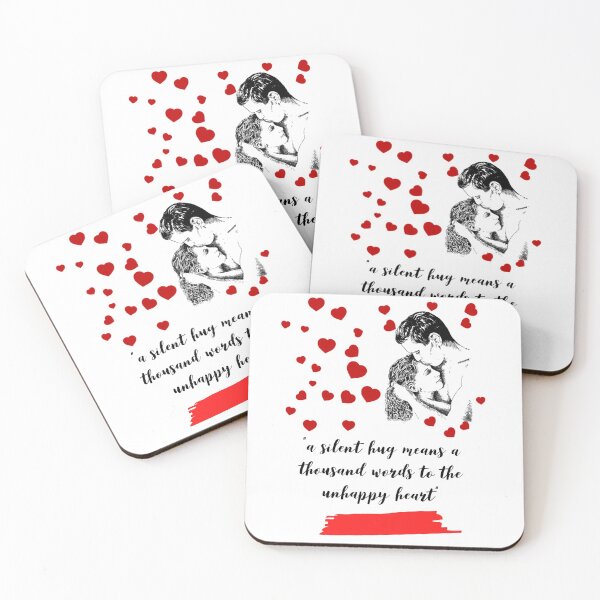 Item preview, "A Silent Hug Means A Thousand..." designed and sold by LondonHouse.