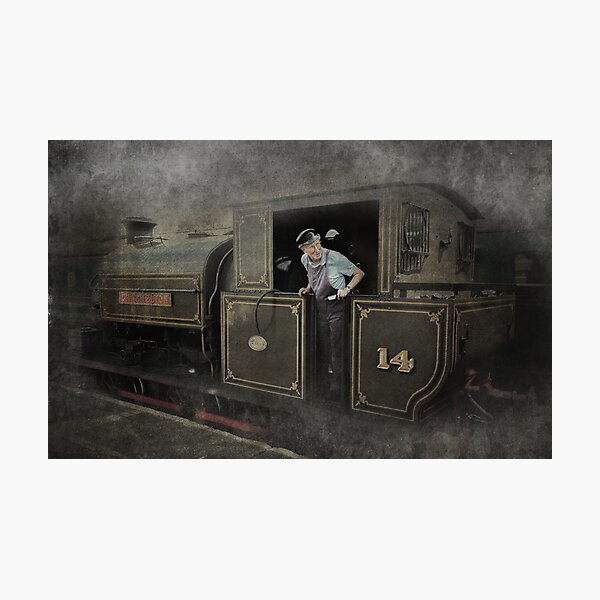 Steaming Thru Photographic Print