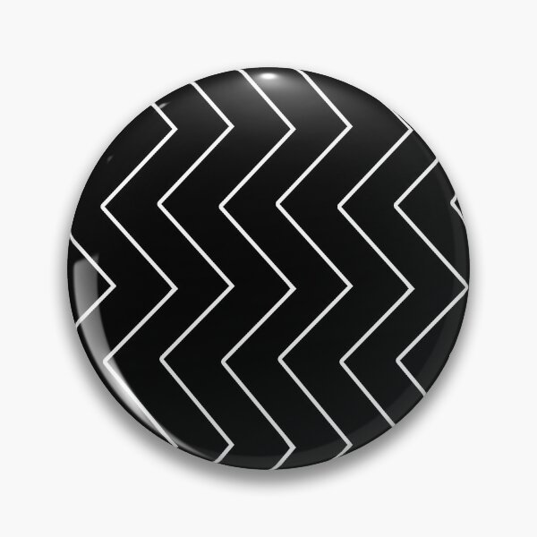 Item preview, Abstract zigzag - black and white. designed and sold by K.S ART.