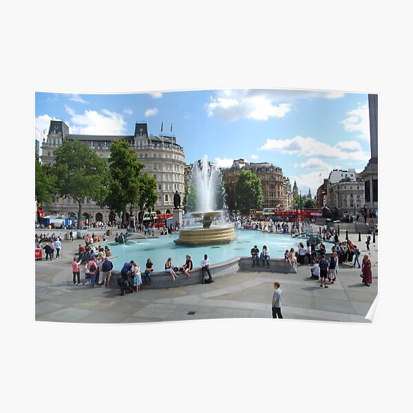 London - Trafalgar Square Poster