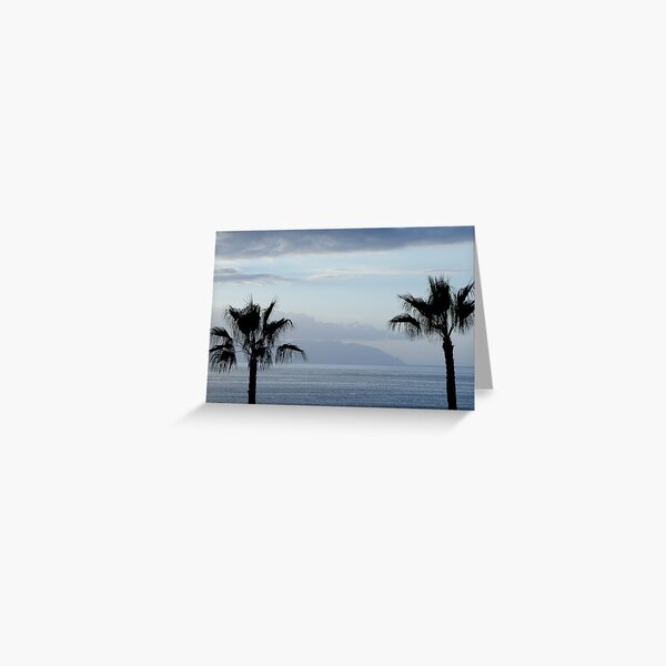 Los Gigantes and La Gomera Greeting Card