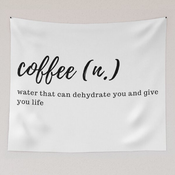 Item preview, Does Coffee Give You Life? designed and sold by flying-flamingo.