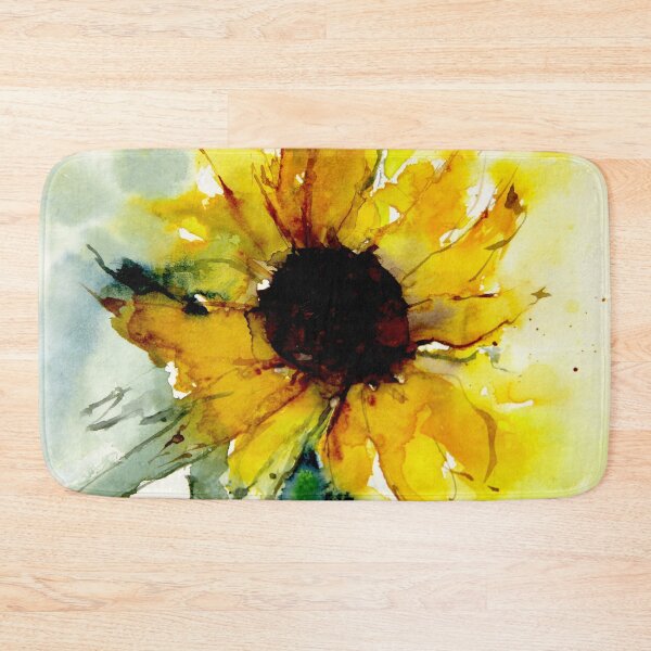 sunflower Bath Mat